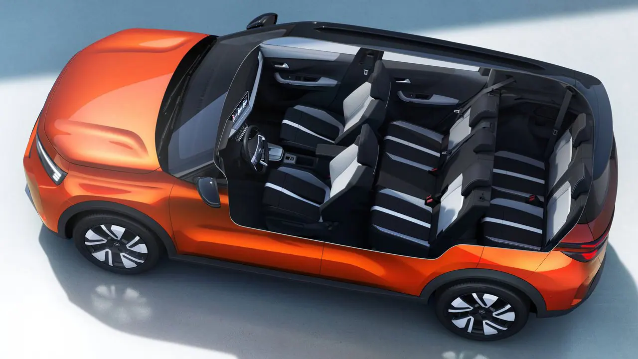 opel frontera iç mekan