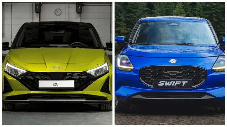hyundai i20 vs suzuki swift