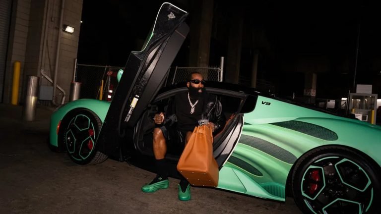 james harden ve maserati