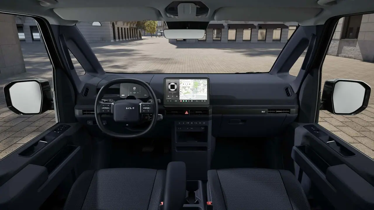 kia pv5 kokpit