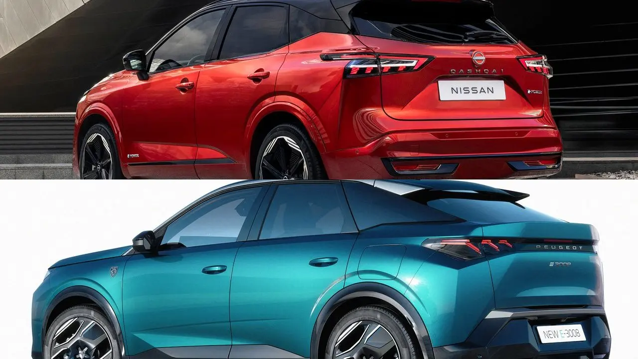 qashqai vs 3008