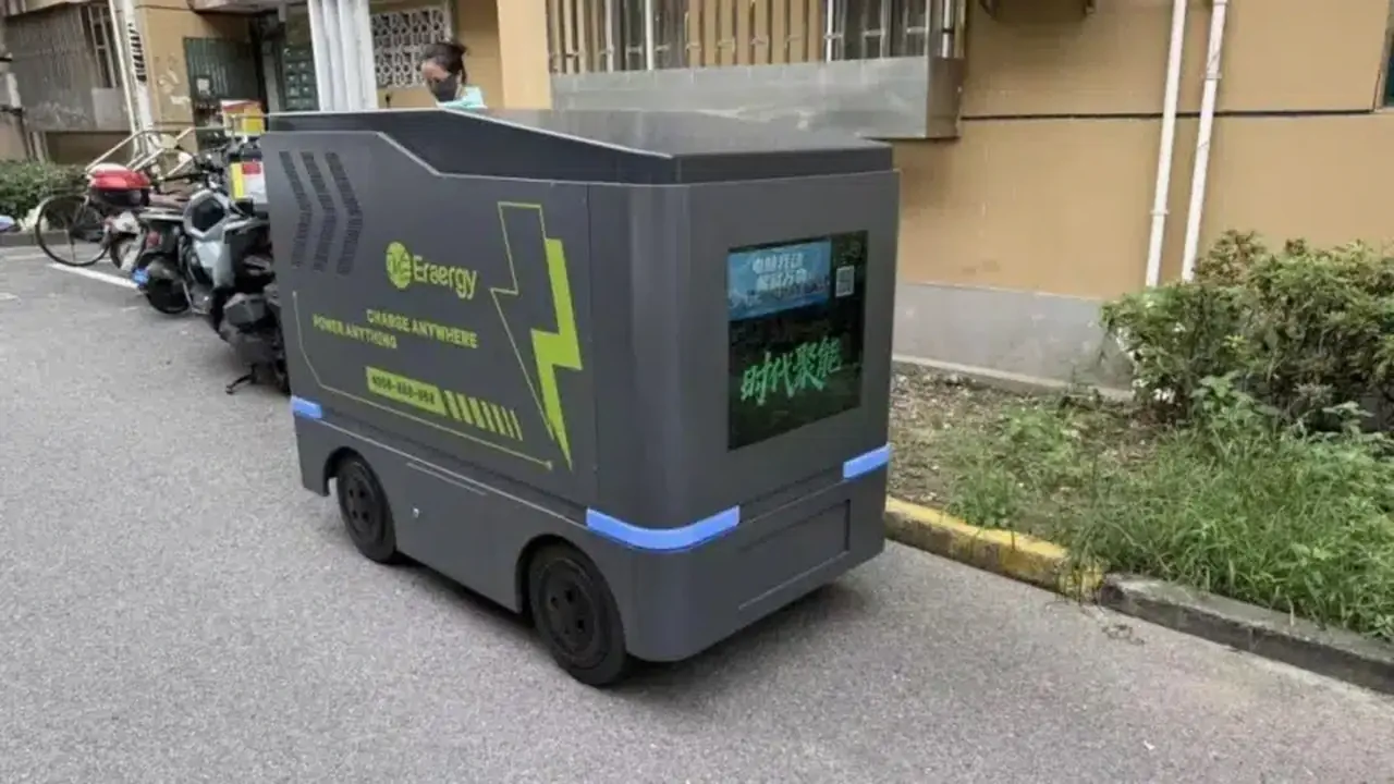 mobil şarj robotu